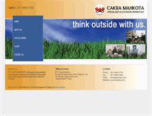 Tablet Screenshot of cakraad.com